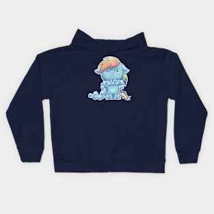 Chibi Rainbow Dash Kids Hoodie